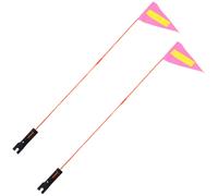2 Pcs Bandiera Del Rimorchio Per Bambini Bicicletta Bandiere Da Bambino