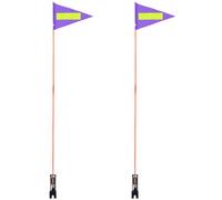 2 Pcs Bandiera Del Rimorchio Per Bambini Bicicletta Bandiere Da Bambino