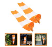 2 Pcs Bandiera Vento Manica Per Esterno Indicatori Direzione Del