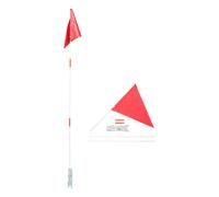 2 Pcs Bandiere Per Bici Con Asta Bandiera Sicurezza Della Bicicletta