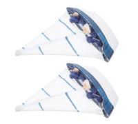 2 Pcs Barca Vela Modellino Decorazione Ornamento Nautico