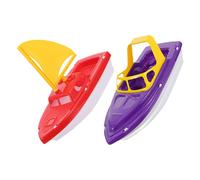 2 Pcs Barchetta Giocattolo Piccoli Giocattoli Per Bambini D'acqua Barca Vela