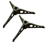 2 Pcs Base Dell'albero Di Natale Piccolo Supporto Per Finto Cavalletto Porta