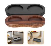 2 Pcs Base Macinapepe Legno Vassoio Per Sale Organizzatore Di Condimenti