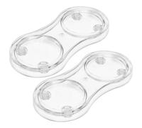 2 Pcs Base Macinapepe Organizer Per Il Piano Della Cucina Porta Condimenti