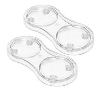 2 Pcs Base Macinapepe Organizer Per Il Piano Della Cucina Vassoio Di Condimento