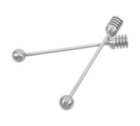 2 Pcs Bastoncini Bacchetta Di Miscelazione Frusta Del Miscelatore Manuale