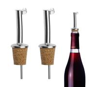 2 Pcs Beccuccio per bottiglie di olio, beccuccio per liquori per bottiglie, dispenser per bottiglie di sughero, beccuccio, beccuccio, beccuccio, olio per bottiglie, liquori di vino, aceto