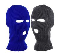 2 PCS Berretto Antivento Maschera Per Il Viso Atletico Copertura Del Da Sci