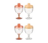 2 Pcs Bicchieri Di Plastica Bicchierini Tazze Da Allenamento Per Neonati