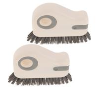 2 PCS Binario Per Porta Scorrevole Spazzola Setole Dure Pulizia Dei Cingoli