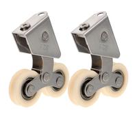 2 Pcs Binario Porta Scorrevole Ruote Per Porte Scorrevoli Rullo Del Guardaroba