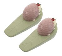 2 Pcs Blocco Delle Porte Creative Cartone Animato Tappo Della Porta Portatile