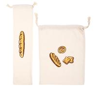 2 Pcs Borsa Del Pane Borse Di Stoccaggio Riutilizzabili Sacchetti Pagnotte