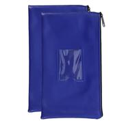 2 Pcs Borsa Per Deposito Contanti Borse Bancarie Soldi Stoccaggio Banconote