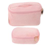 2 PCS Borsa Per Il Trucco Da Viaggio Organizer Portatile Trucchi
