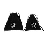 2 Pcs Borsa Portaoggetti Per Asciugacapelli Custodia Antipolvere