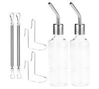 2 Pcs Bottiglia D'acqua Forma Di Coniglio Per Distributore Criceto