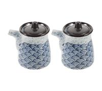 2 Pcs Bottiglia Dispenser Per Salsa Soia Distributore Aceto Olio