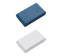 2 Pcs Box Porta Oggetti Borsa Di Stoccaggio Della Maschera Caso Per Titoli