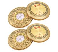 2 pcs bussola cinese bussola con bussola vintage luo ornamento