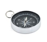 2 PCS Bussola Tascabile Ciondolo Compass Portatile Della Catena Chiave