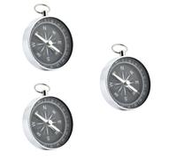 2 PCS Bussola Tascabile Mini Escursionismo Accessori Ciondolo Di Sopravvivenza