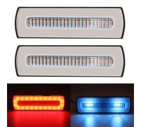 2 PCS Camion modificato 40LED Indicatore di direzione per acqua corrente a due c
