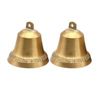 2 Pcs Campane Decorative Natalizie Vintage Del Vento Campana D'epoca