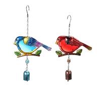 2 Pcs Campanella Vento Da Appendere Ciondolo Decorativo Con Campana