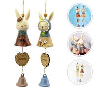 2 Pcs Campanelli Eolici Creativi Adorabile Carillon Vento Appesi