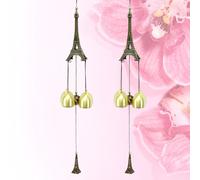 2 Pcs Campanelli Vento Scacciaspiriti CHIME CREATIVO Del Eolici All'aperto