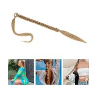2 Pcs Capelli Finti Per Trecce Treccine Estensione Dei Coda Di Cavallo