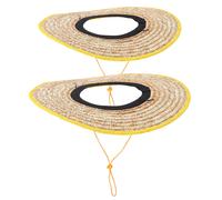 2 Pcs Cappelli Con Visiera Parasole Per Uomo Copri Cappello Da Operaio Edile