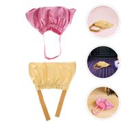 2 Pcs Cappello Da Doccia Per Gatti Cuccioli Cuffia Regolabile Animali Domestici