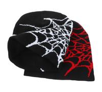 2 Pcs Cappello Maglia Jacquard Mancare Uomini Donne Cappelli Per Le