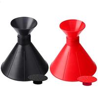 2 Pcs Car Ice Scraper Round Magic Cone Shaped Ice Scraper Snow Remover Scraper Tool