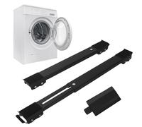 2 PCS Carrello Lavatrice regolabile Sposta Mobili Con Ruote Durevole Con gomma