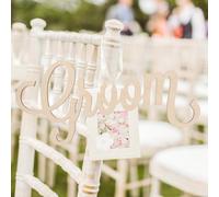 2 Pcs Cartelli Matrimonio Decorazioni Sedie Arredamento Del Ricevimento Nozze