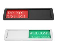 2 Pcs Cartello Di Privacy Do Not Disturb Porta Dell'ufficio