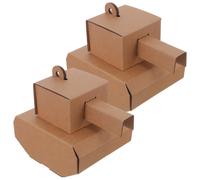 2 Pcs Cartone Assemblato Con Serbatoio Modelli Di Carri Armati Carro Armato