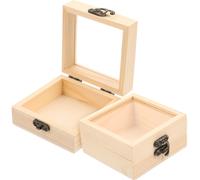 2 Pcs Cassa Porta Legna Scatole Bomboniere Matrimonio Di Immagazzinaggio Per