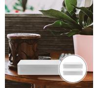 2 Pcs Cassetta Per Cucito Scatola Metallo Con Coperchio Caso in Stagno