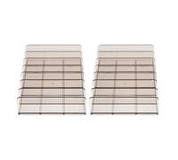 2 Pcs Cassetto Portasoldi Box Risparmio Organizzatore Denaro Per Contanti