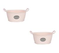 2 PCS Catino Plastica Lavandino Per Il Lavaggio Del Viso Washbasin