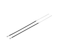 2 Pcs Cavo 'acceleratore Fuoribordo 6e0? 26301? 01 Barca Cavo di Spostamento 'acceleratore Motore per 2 Scatti 4 5 da 6 CV Outboard Modello applicabile: Th Spostamento 'acceleratore Cablethrottle