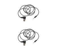 2 PCS Cavo Adattatore Per Strumenti Musicali Convertitore Audio Midi 90 Gradi