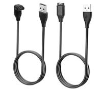 2 PCS Cavo Ricarica per Garmin Watch, Cable Caricatore Alimentazione Nylon, Veloce Cavo di Ricarica USB C per Fenix 8 E 7 7X 7S 6 5X 5S Solar, Forerunner 965 955 265 255, Venu, Instinct, Vivoactive