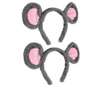 2 Pcs Cerchietti Da Halloween Accessori Costume Fascia Per Orecchie Di Animali