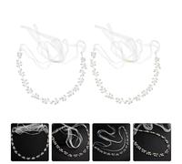 2 Pcs Cerchietto Sposa Matrimonio Accessori Capelli Pettine Per Fiori